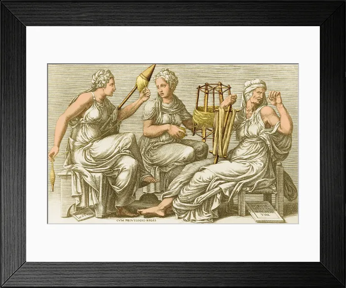 Framed Print : The Three Fates Framed Print : The Three Fates