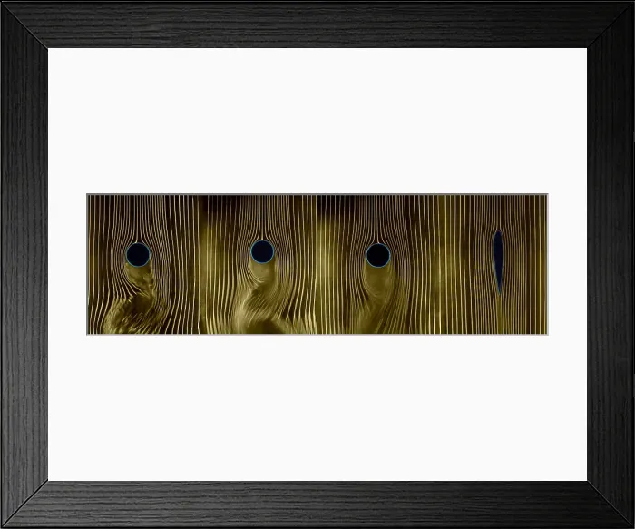 Framed Print : Air Flow Patterns Around Objects Framed Print : Air Flow Patterns Around Objects