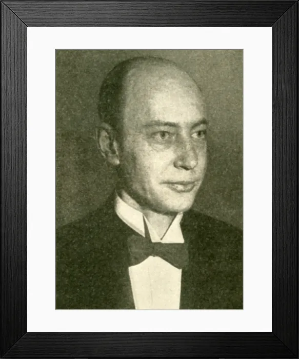 Framed Print : George Richards Minot, American Medical Researcher Framed Print : George Richards Minot, American Medical Researcher