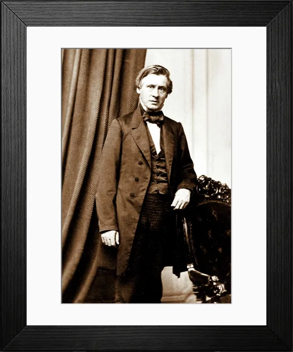 Framed Print : Asa Gray, American Botanist Framed Print : Asa Gray, American Botanist