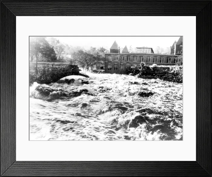 Framed Print : Hurricane Flooding, 1938 Framed Print : Hurricane Flooding, 1938