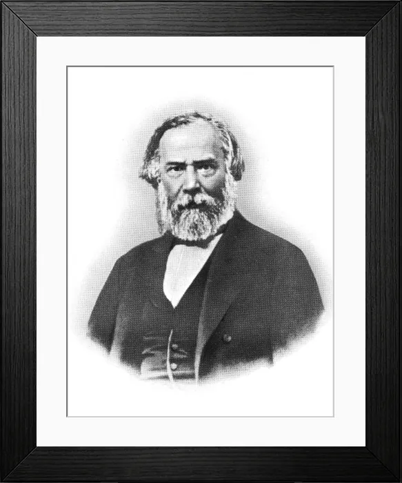 Framed Print : Charles Brown-Sequard, Mauritian Physiologist Framed Print : Charles Brown-Sequard, Mauritian Physiologist
