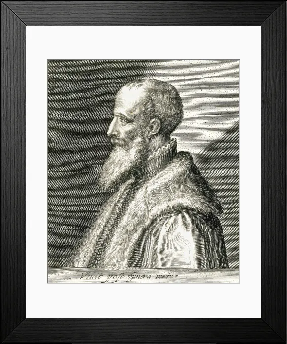 Framed Print : John Caius, English Physician