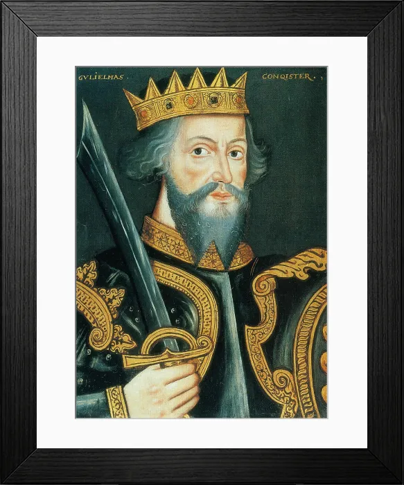Framed Print : William the Conqueror, King of England Framed Print : William the Conqueror, King of England