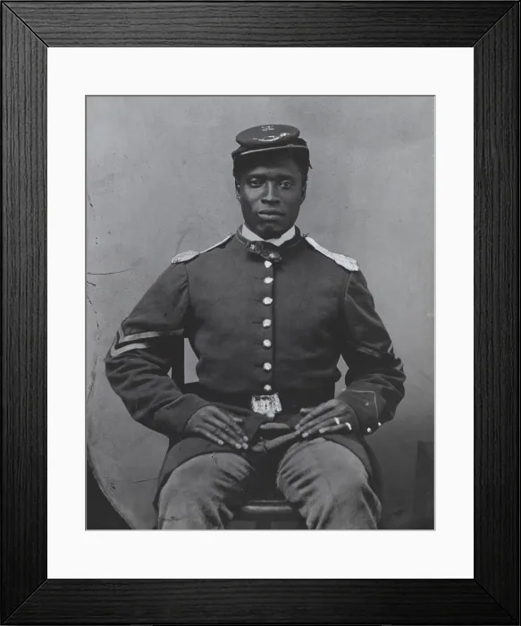 Framed Print : Civil War Soldier Framed Print : Civil War Soldier