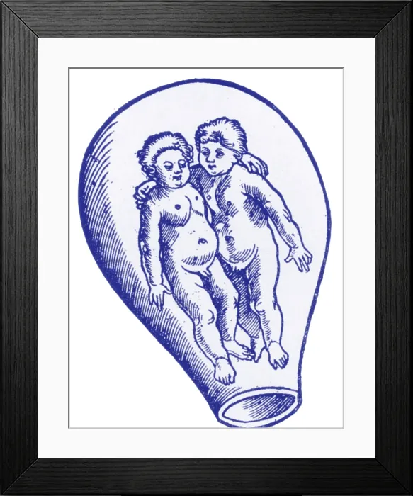 Framed Print : Preformationism, 18th Century Framed Print : Preformationism, 18th Century