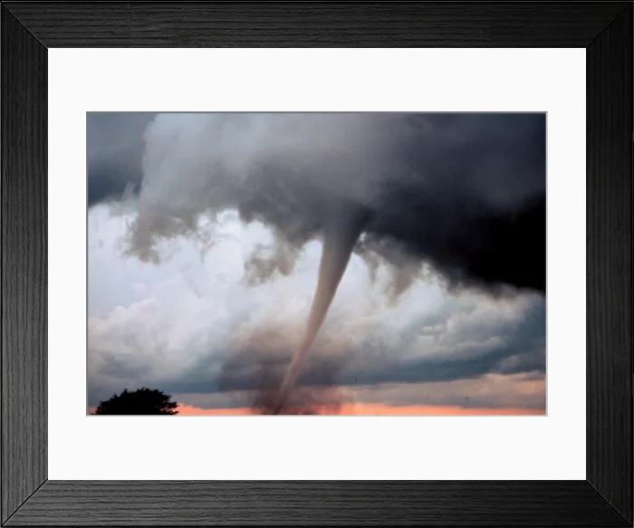 Framed Print : Occluded Mesocyclone Tornado Sequence 3 of 3 Framed Print : Occluded Mesocyclone Tornado Sequence 3 of 3