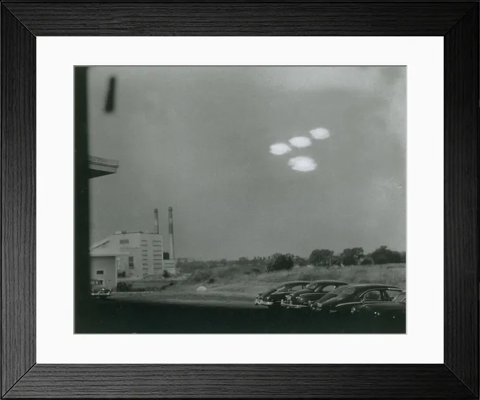 Framed Print : Salem UFO Sighting, 1952