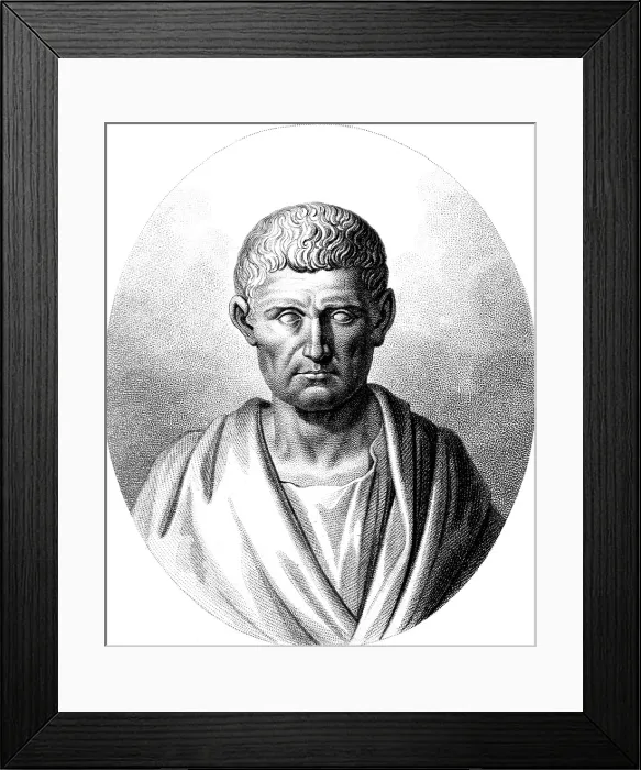 Framed Print : Aristotle, Ancient Greek Philosopher and Polymath