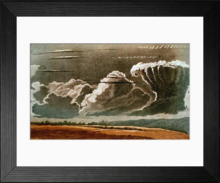 Framed Print : German Cloud Atlas, 1819 Framed Print : German Cloud Atlas, 1819