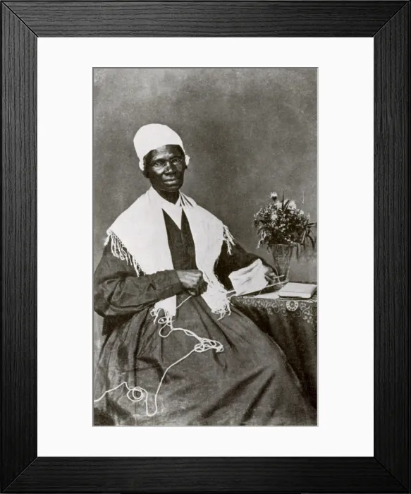 Framed Print : Sojourner Truth, American Abolitionist Framed Print : Sojourner Truth, American Abolitionist
