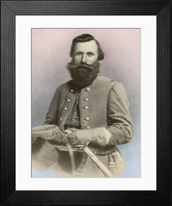 Framed Print : Jeb Stuart, Confederate General Framed Print : Jeb Stuart, Confederate General