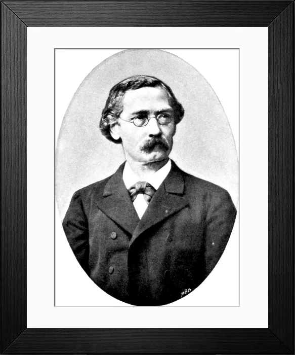 Framed Print : Felix Hoppe-Seyler, German Physiologist and Chemist Framed Print : Felix Hoppe-Seyler, German Physiologist and Chemist
