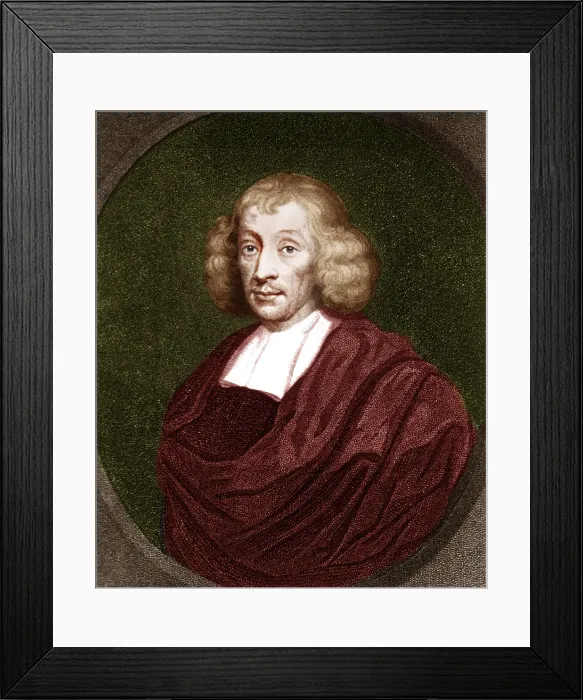 Framed Print : John Ray, English Naturalist