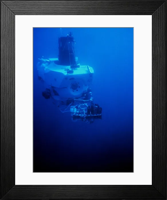 Framed Print : Alvin Submersible Framed Print : Alvin Submersible