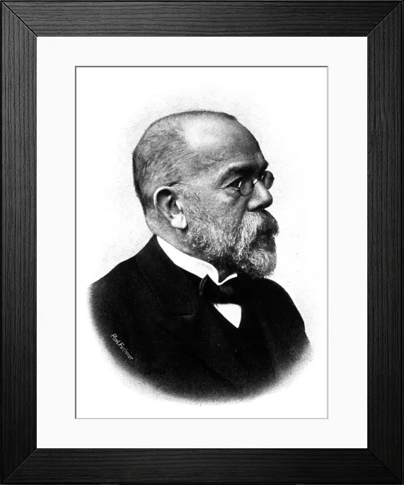 Framed Print : Robert Koch, German Bacteriologist Framed Print : Robert Koch, German Bacteriologist