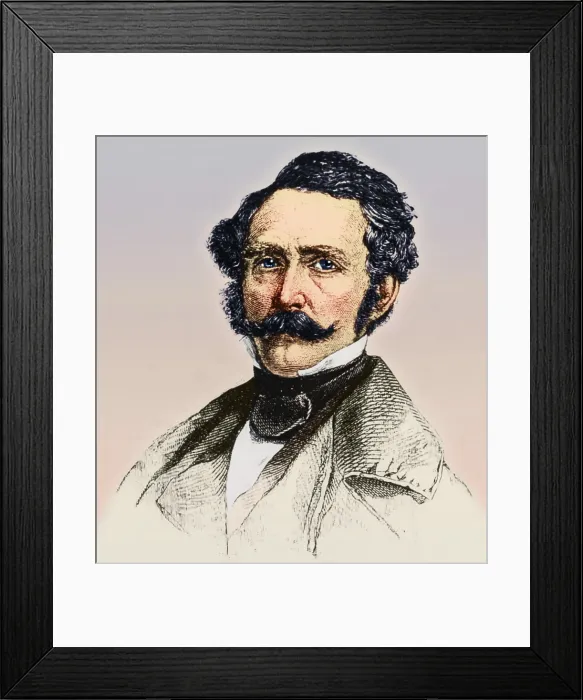 Framed Print : William Morton, American Dentist Framed Print : William Morton, American Dentist