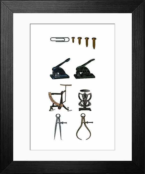 Framed Print : Office Products Framed Print : Office Products