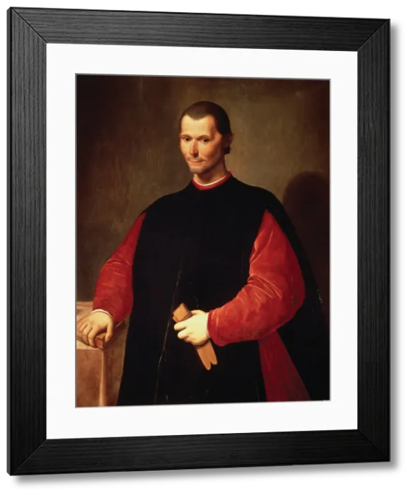Framed Print : Niccolo Machiavelli, Italian Author Framed Print : Niccolo Machiavelli, Italian Author