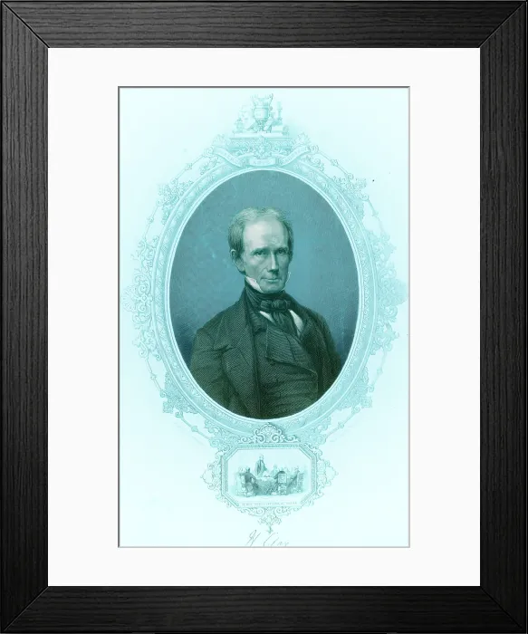 Framed Print : Henry Clay, American Politician Framed Print : Henry Clay, American Politician