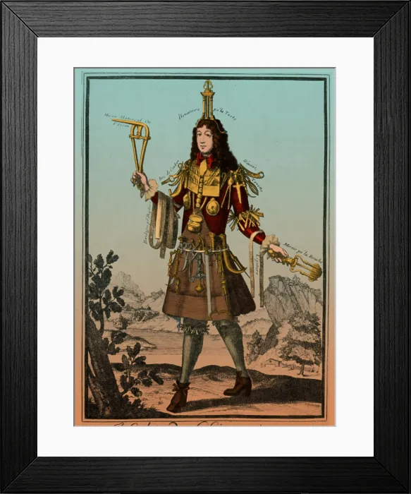Framed Print : Surgeon, 17th Century