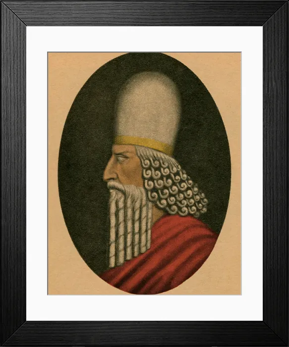 Framed Print : Zoroaster, Founder of Zoroastrianism