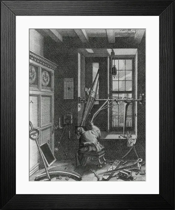 Framed Print : Ole Roemer, Danish Astronomer Framed Print : Ole Roemer, Danish Astronomer