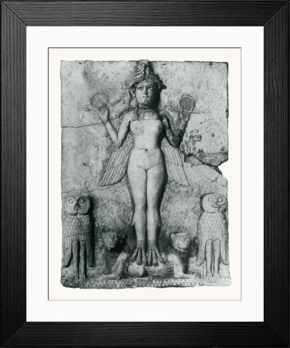 Framed Print : Lilith, Goddess of Death Framed Print : Lilith, Goddess of Death