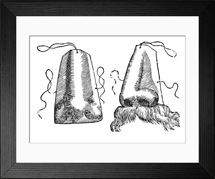 Framed Print : Prosthetic Noses, 1628 Framed Print : Prosthetic Noses, 1628
