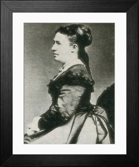 Framed Print : Julia Grant, First Lady Framed Print : Julia Grant, First Lady