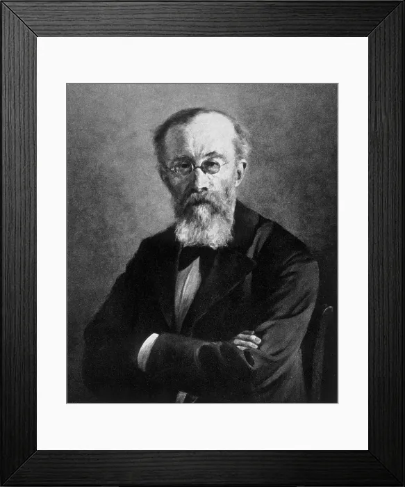 Framed Print : Wilhelm Wundt, German Psychologist and Physiologist Framed Print : Wilhelm Wundt, German Psychologist and Physiologist