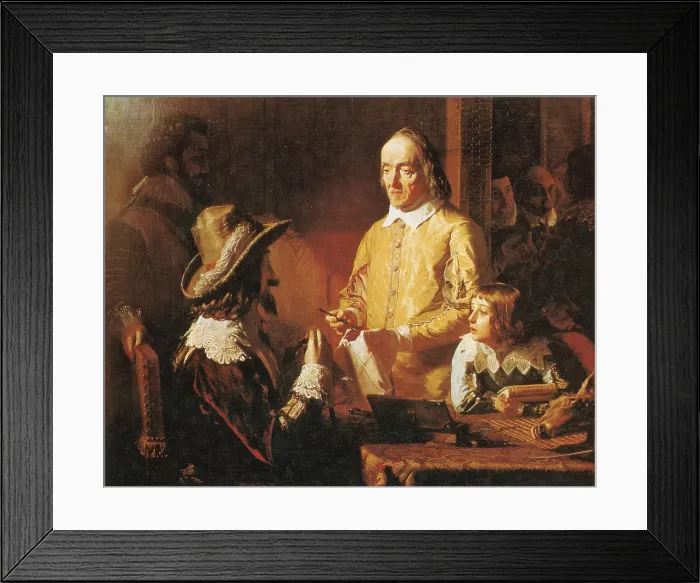 Framed Print : William Harvey, English Physician
