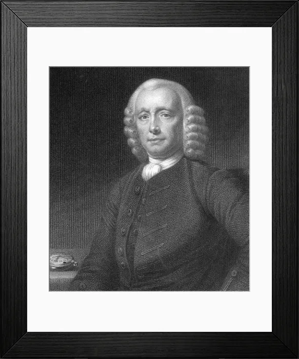 Framed Print : John Harrison, English Inventor Framed Print : John Harrison, English Inventor