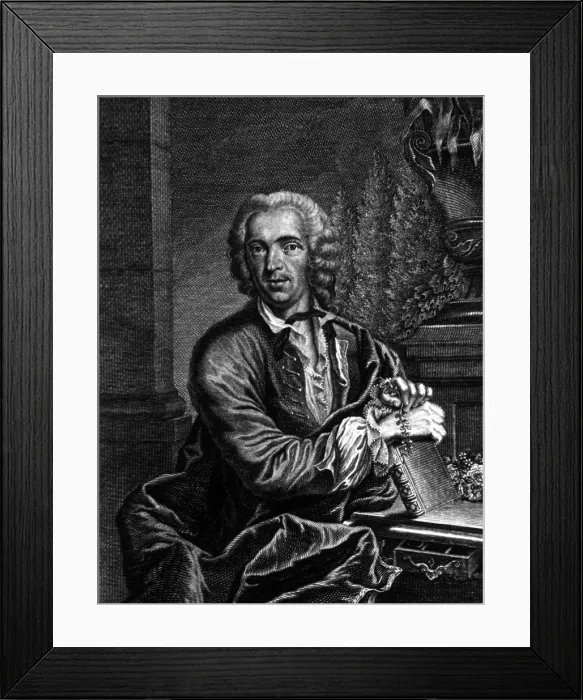 Framed Print : Carl Linnaeus, Swedish Botanist Framed Print : Carl Linnaeus, Swedish Botanist