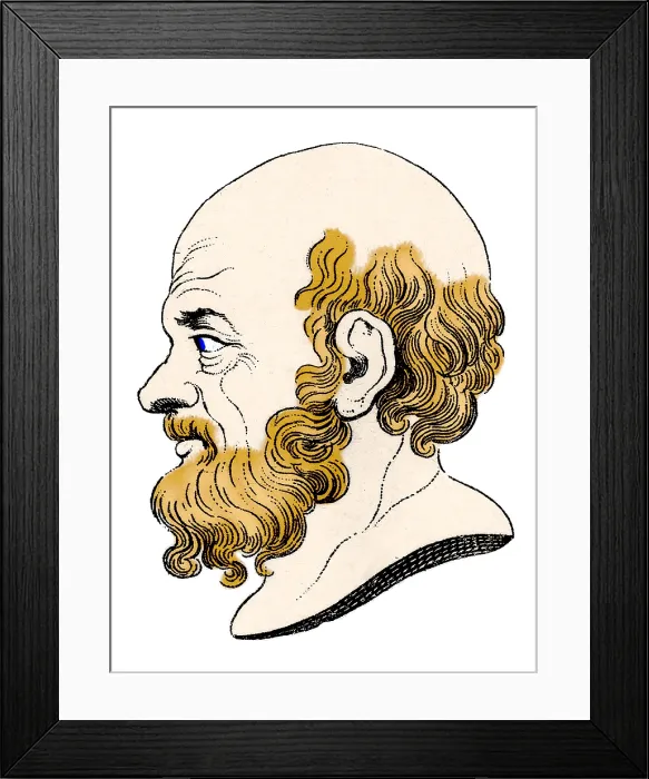 Framed Print : Socrates, Ancient Greek Philosopher Framed Print : Socrates, Ancient Greek Philosopher