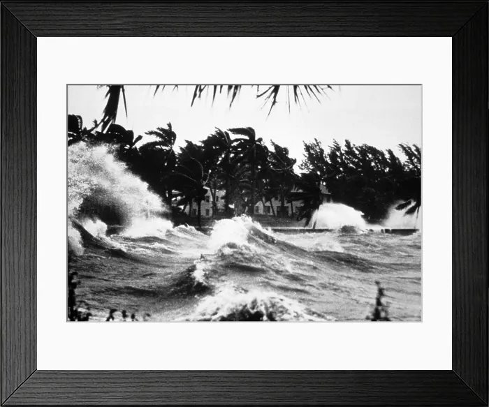Framed Print : Tropical Storm Waves Framed Print : Tropical Storm Waves