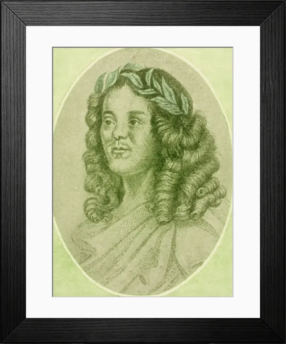 Framed Print : William Davenant, English Poet Framed Print : William Davenant, English Poet
