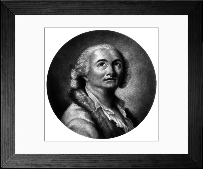 Framed Print : Count Cagliostro, Italian Occultist Framed Print : Count Cagliostro, Italian Occultist
