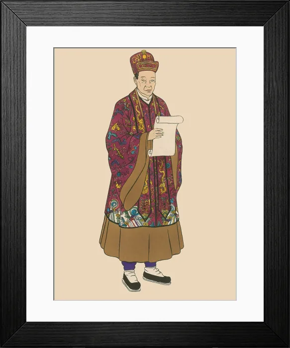 Framed Print : Taoist Priest Framed Print : Taoist Priest
