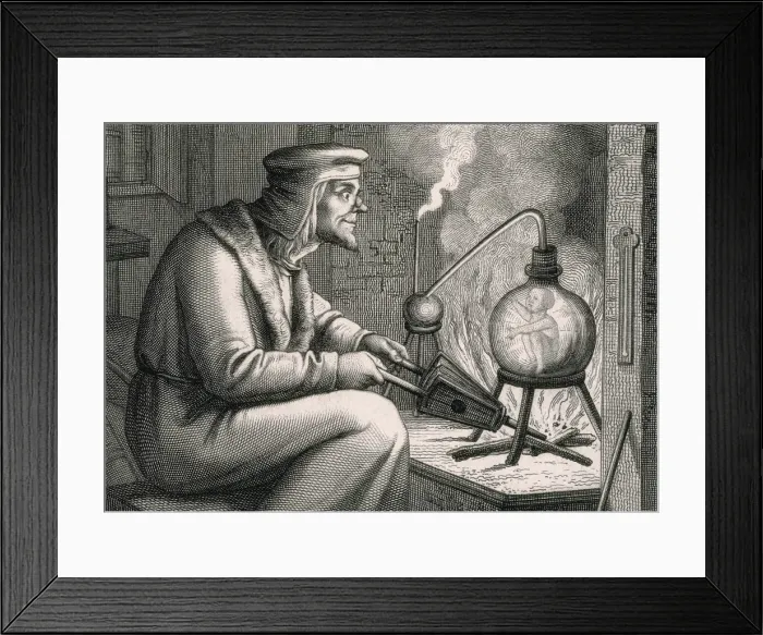 Framed Print : Preformationism, 18th Century