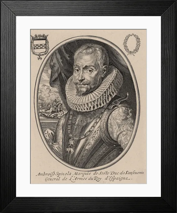Framed Print : Ambrogio Spinola, Italian Military Leader