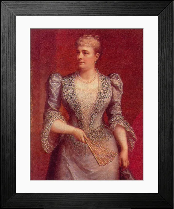 Framed Print : Caroline Harrison, First Lady Framed Print : Caroline Harrison, First Lady