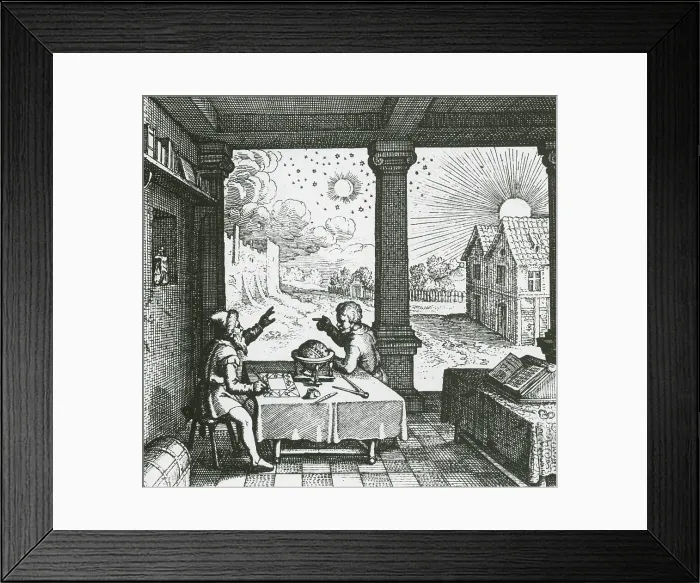 Framed Print : Celestial Sphere and Astrologer Framed Print : Celestial Sphere and Astrologer