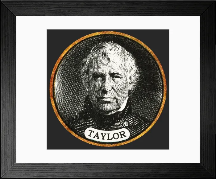 Framed Print : Zachary Taylor, 12th U.S. President Framed Print : Zachary Taylor, 12th U.S. President
