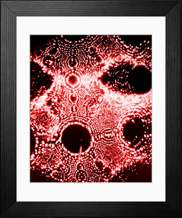 Framed Print : X-Ray Diffraction of Radium Framed Print : X-Ray Diffraction of Radium