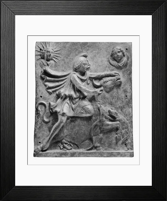 Framed Print : Mithras Slaying the Great Bull