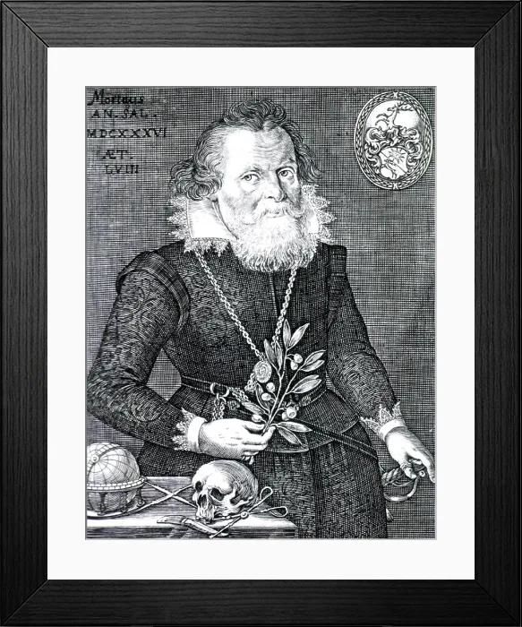 Framed Print : Gregor Horstius, German Physician and Anatomist
