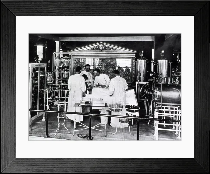 Framed Print : Jamestown Exposition, Marine Hospital Operating Room, 1907 Framed Print : Jamestown Exposition, Marine Hospital Operating Room, 1907