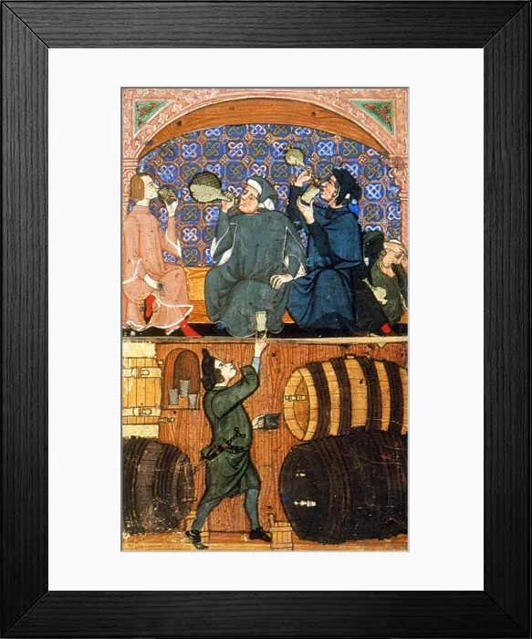 Framed Print : Feast of Fools, Lord of Misrule