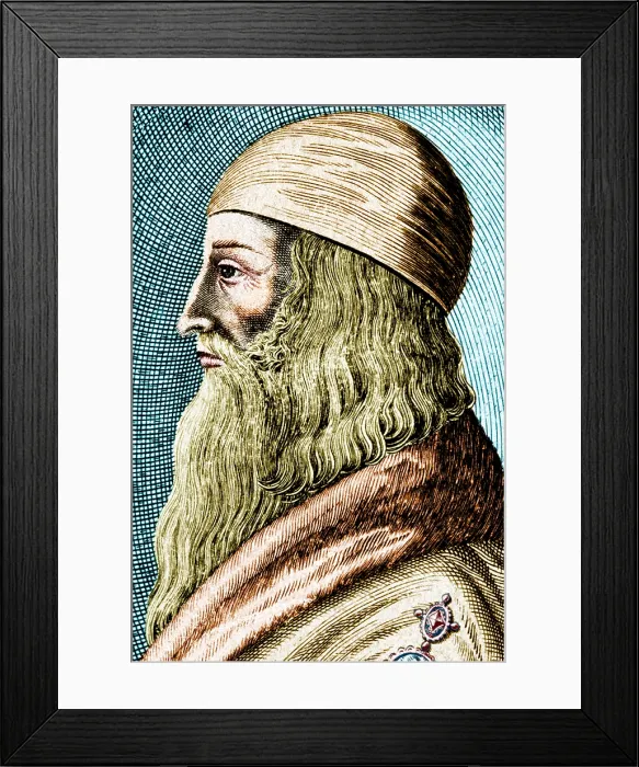 Framed Print : Aristotle, Ancient Greek Philosopher and Polymath Framed Print : Aristotle, Ancient Greek Philosopher and Polymath